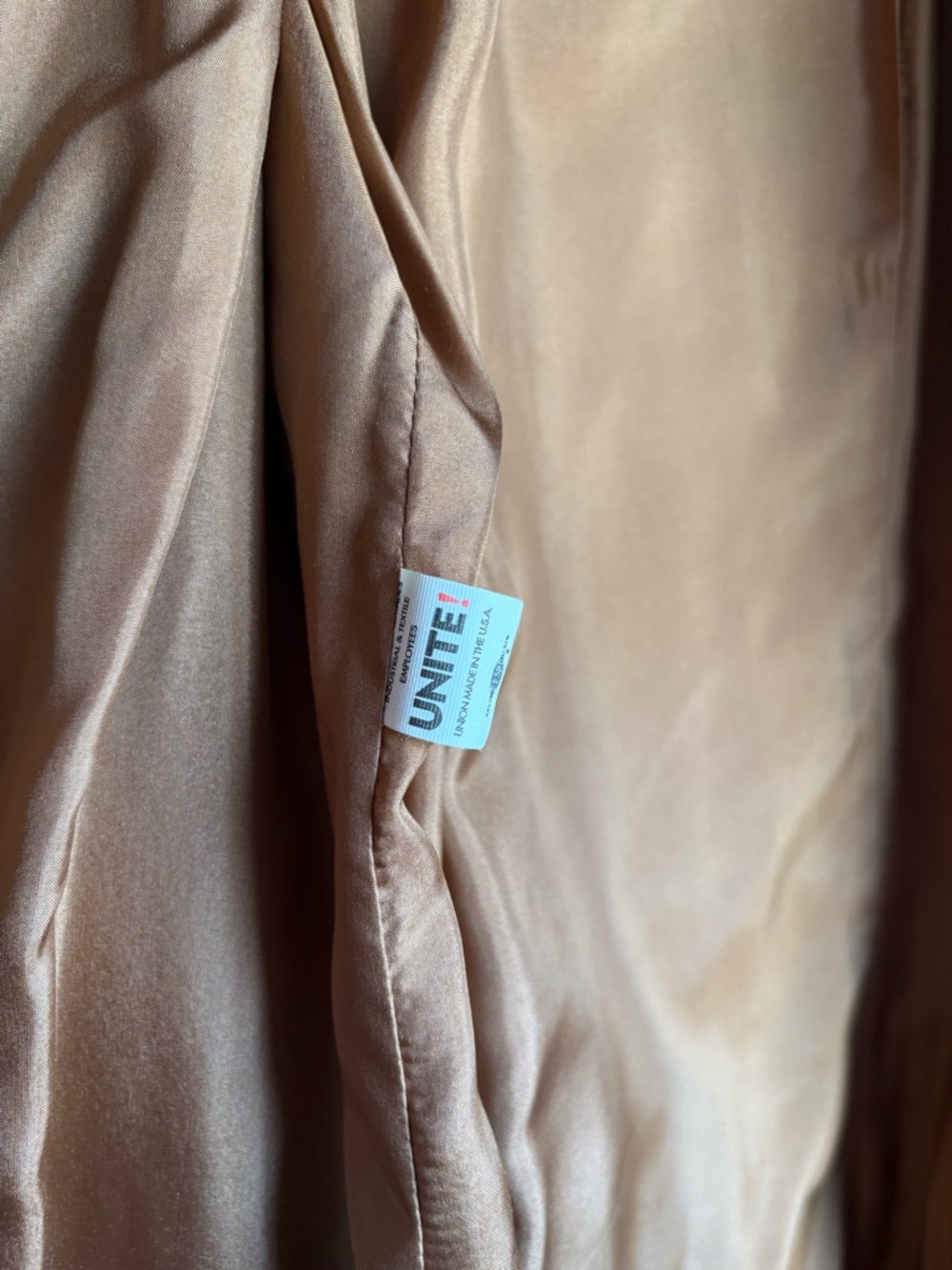 Vintage Ralph Lauren Purple Label Leather Trench Coat Archival Union Made in USA - Picture 9 of 10